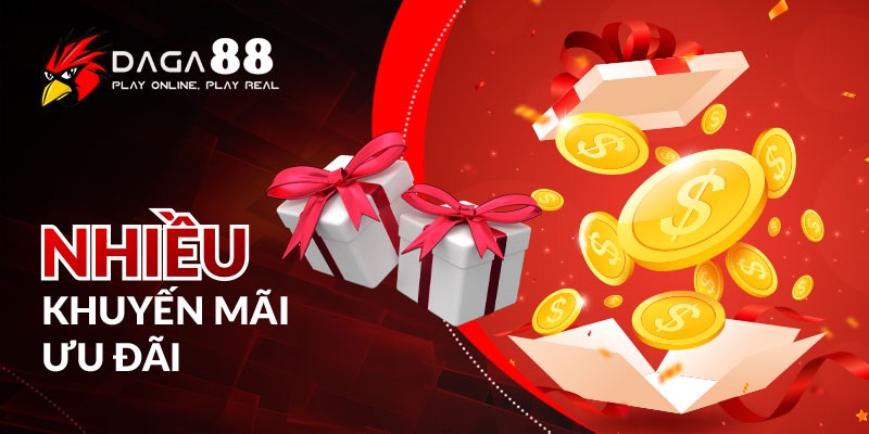 Nhiều khuyến mãi ưu đãi